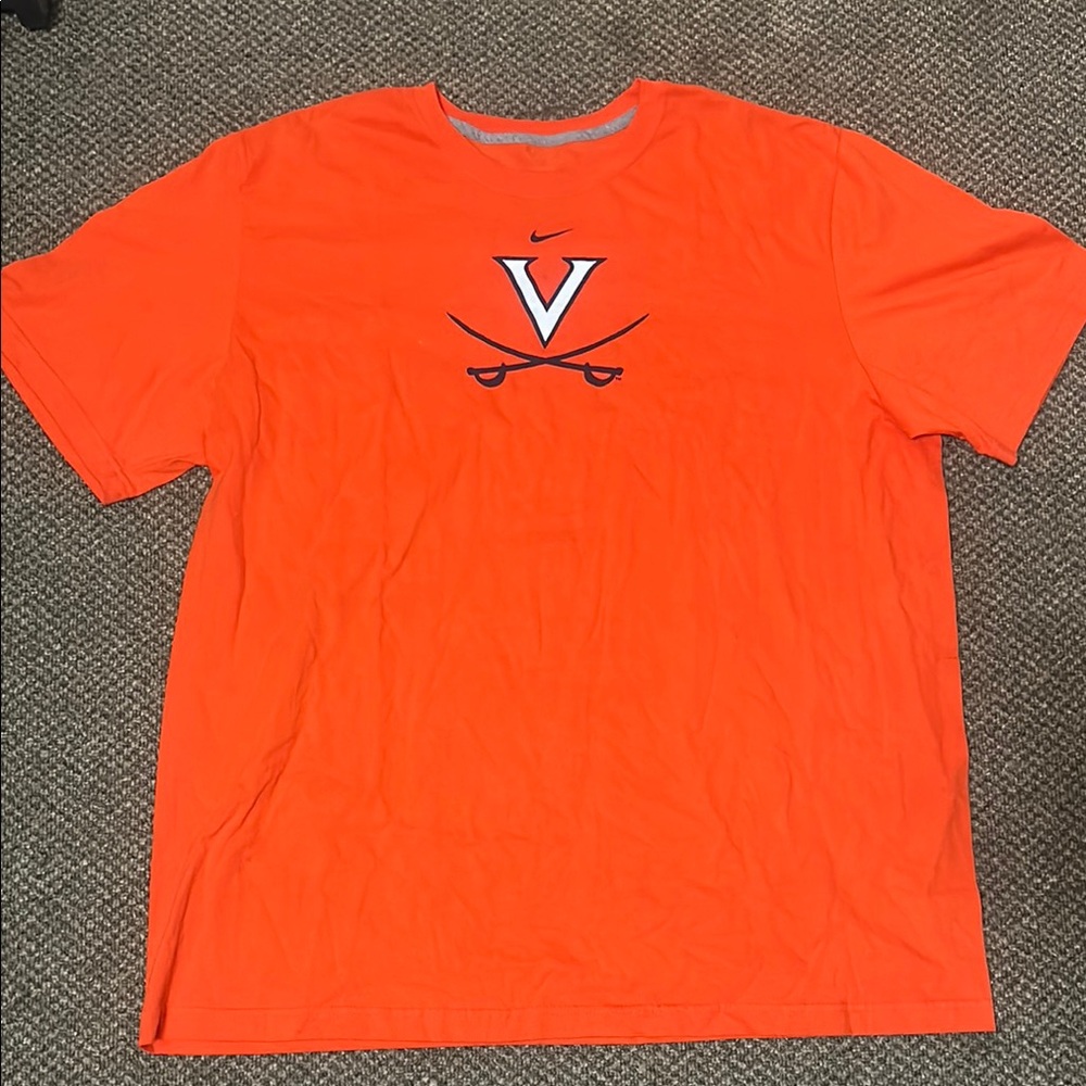 Nike Virginia Cavaliers Men's Orange T-Shirt